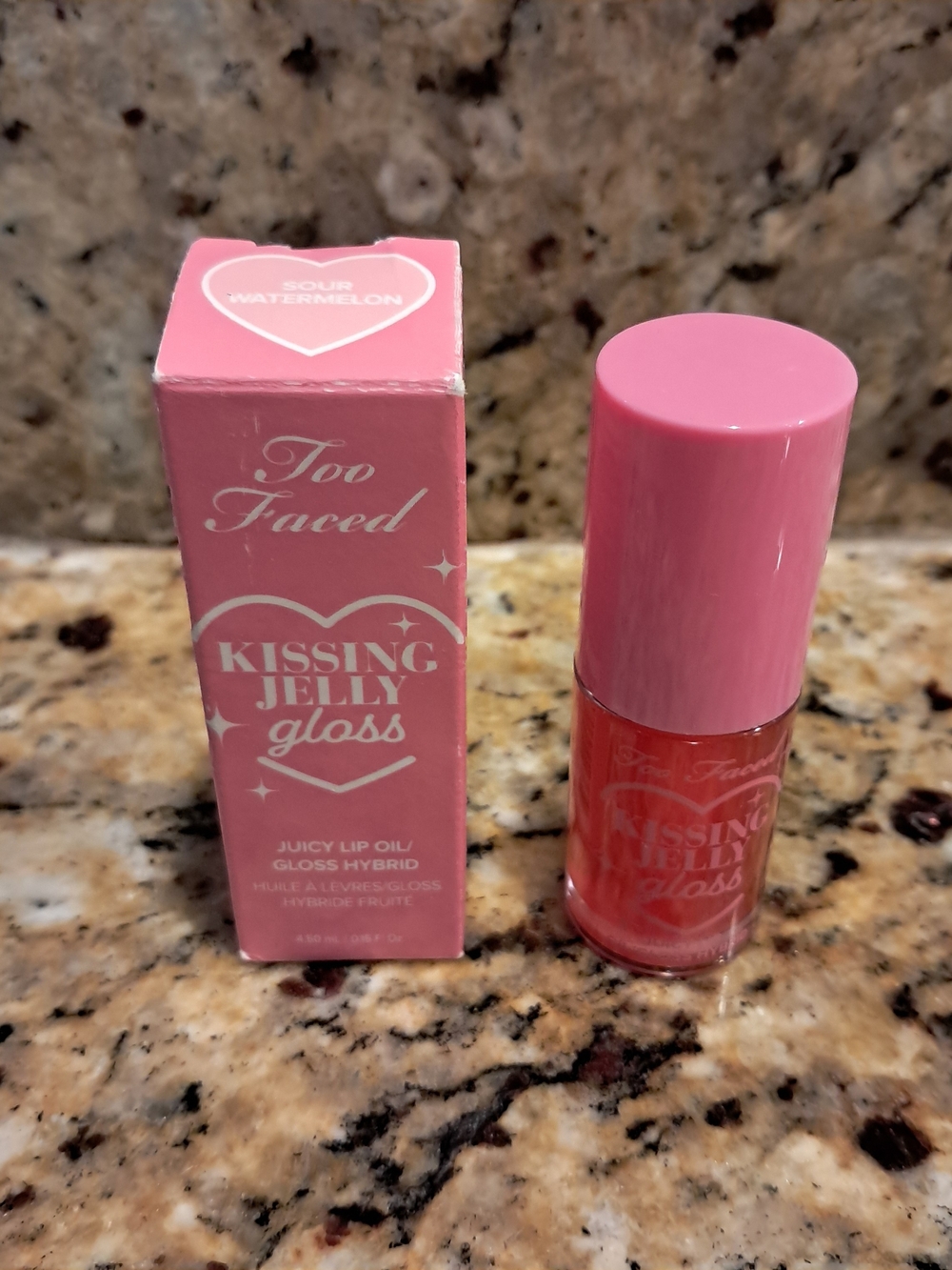 Too Faced Kissing Jelly Gloss — Sour Watermelon